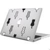Case for MacBook Pro 16-Inch M4 M3 M2 M1 Pro/Max 2024 2023 2021, Slim Hard Protection Black and White Cats Pattern