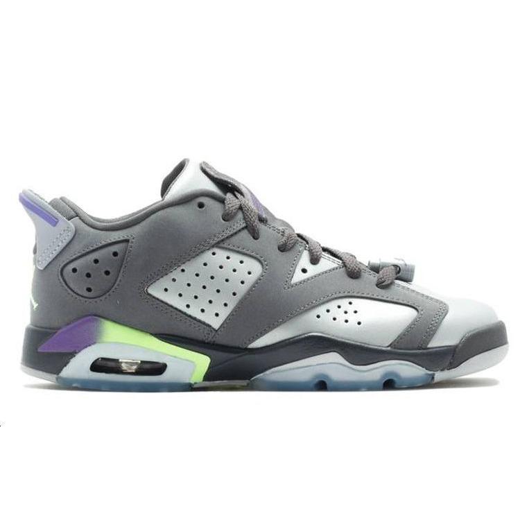 Air Jordan 6 Low Темно-серый GS 768878-008