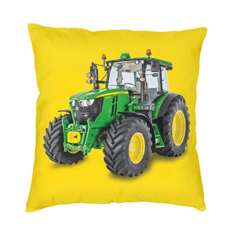 Tractor Cushion Cover 40x40 Cm Velvet Polyester Nordic Throw Pillow Case Home Decoration Sofa Chair Pillowcase
