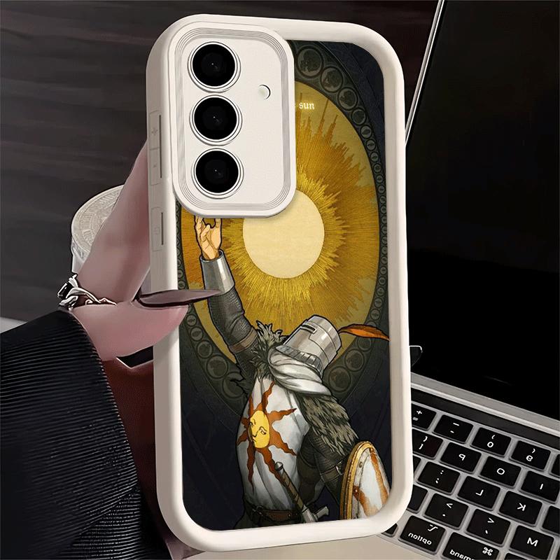 Чехол для телефона Samsung Galaxy S26 S25 Ultra S24 FE D-Dark S-Souls Игровой корпус S23 Plus S22 + S21 S20 5G Мягкий силиконовый Funda