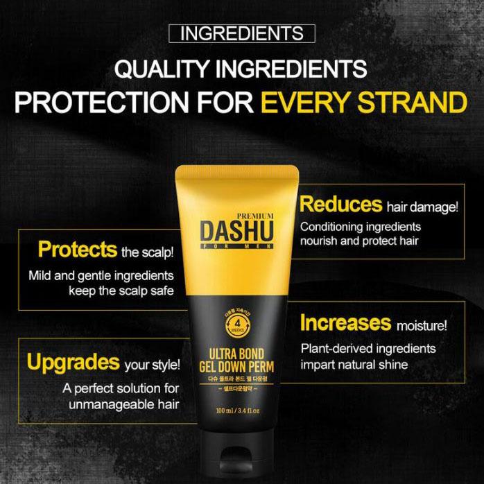 DASHU Для мужчин Premium Ultra Bond Gel Down Perm 100 мл