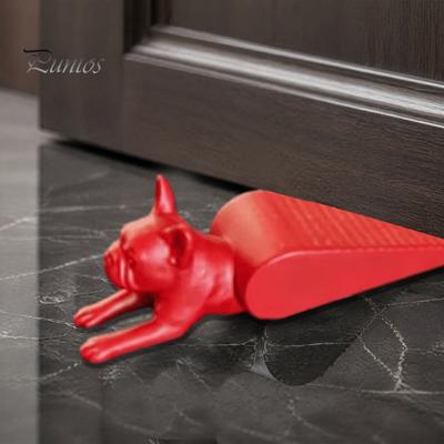 Дверной стопор для безопасности детей, 3D-печатный стопор в виде собаки, Милый декоративный держатель-клин для офиса в виде лежащего животного, Противоскользящий стопор для безопасности пола в доме в форме животного
