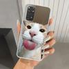 Забавный чехол для телефона с мемами про кошек для Xiaomi Redmi Note 15 14 14S 13 12S 12 Pro 11S 11 Plus 11T 11E 10S Мягкий чехол-накладка Redm