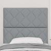 Headboard Light Grey 100 cm Fabric