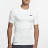 Nike Быстросохнущая спортивная футболка для тренировок по бегу с круглым вырезом и короткими рукавами, мужские топы, белые DB4230-100