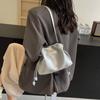 IELGY Korean Version of Fashionable Pleated Bag, Fashionable Foreign Sense Casual Bucket Bag, Textured Trendy Messenger Bag