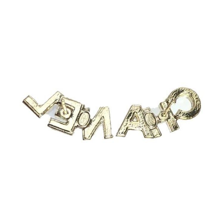 Chanel Серьги-буквы Женские Аксессуары AB4766-B04174-N8949