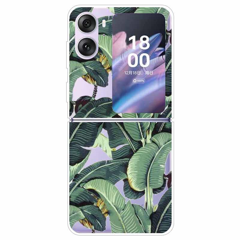 Для Oppo Find N2 Flip Чехол CPH2437 Прозрачный Жесткий ПК Чехол для Телефона для Oppo Find N2 Flip Funda N 2 Flip Защитный Coque