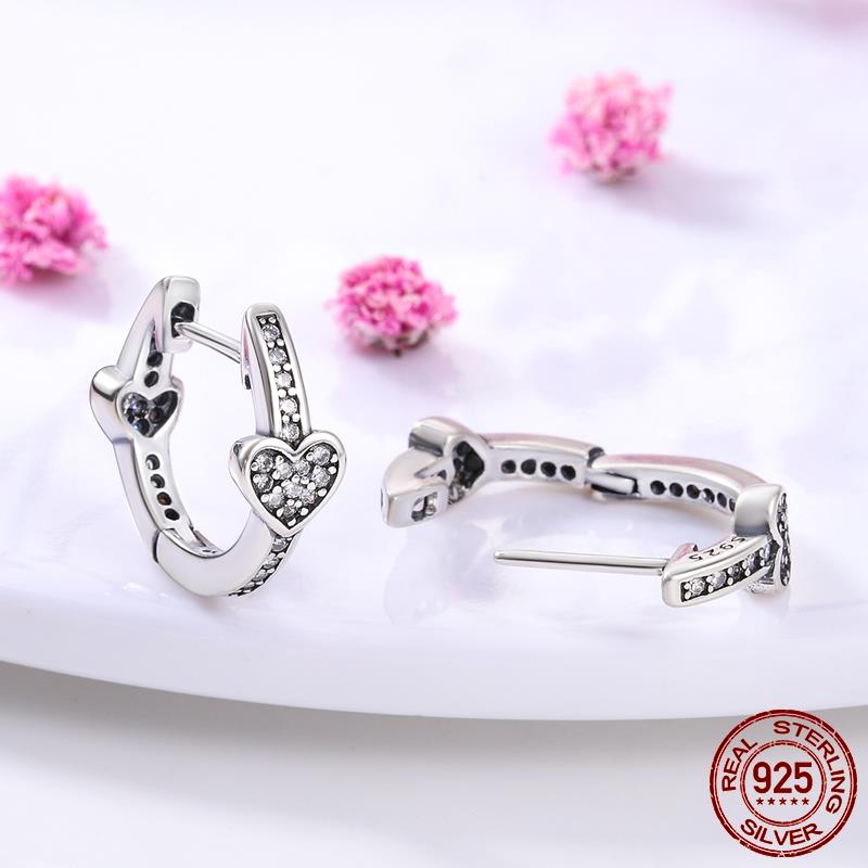 Трендовые новые фиолетовые серьги-кольца в форме буквы U с цирконием серебряного цвета, роскошные серьги для женщин, девушек, женские ювелирные изделия, аксессуары