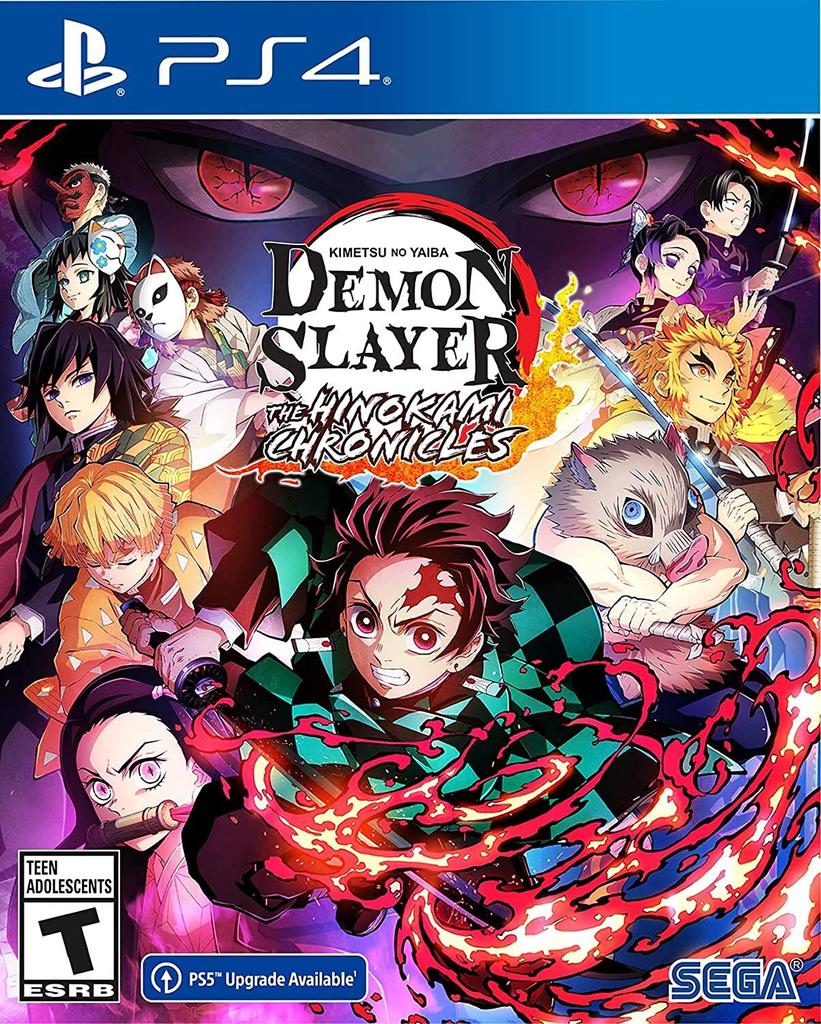 Demon Slayer Kimetsu No Yaiba The Hinokami Chronicles North PS4 (Import Version America) -