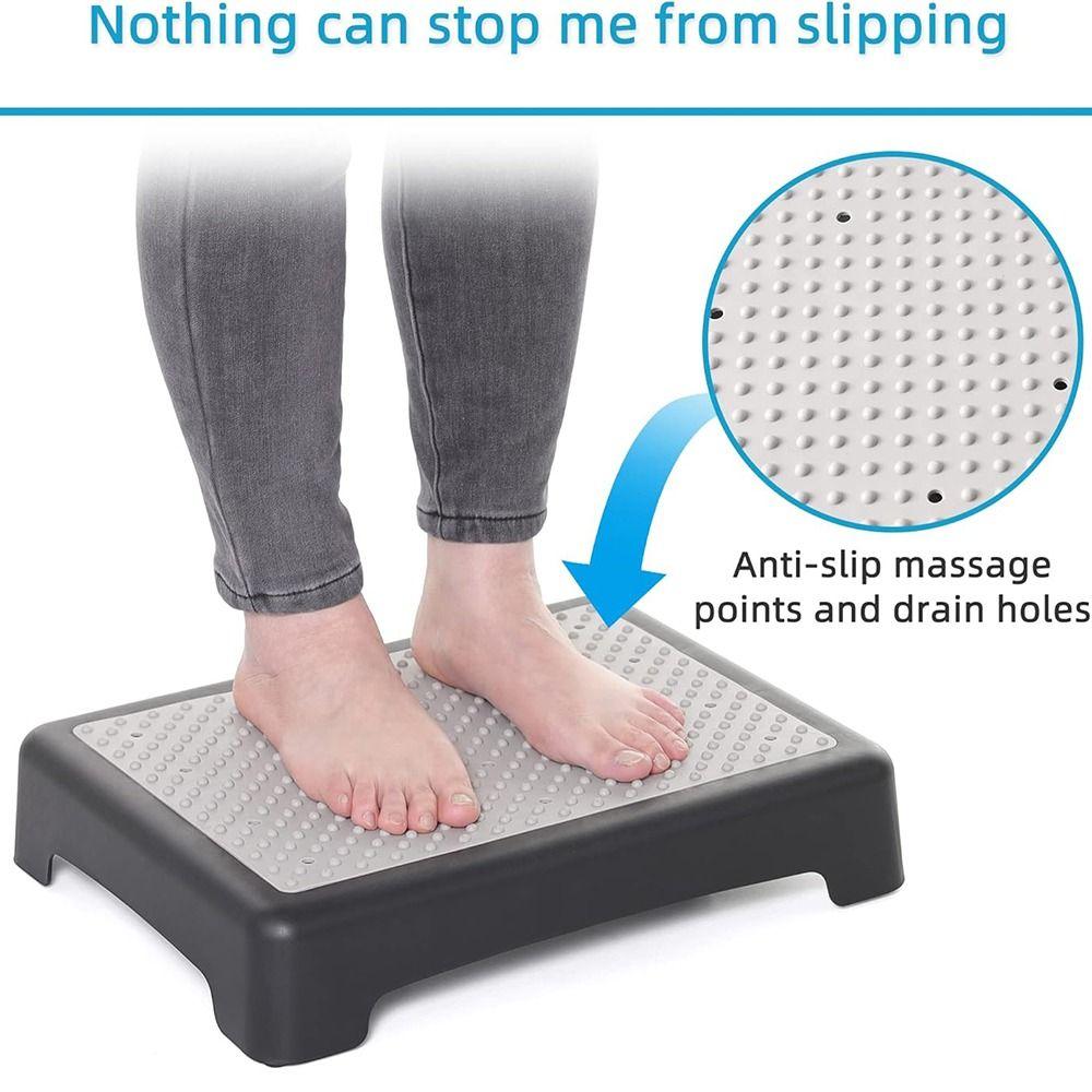 Портативный табурет с одной ступенькой для передвижения пожилых людей, прочная платформа для подъема ступеней для взрослых