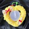 Rose Pins Display Base Bow Love Heart Badge Frame Pendant  55-75mm Badge Display