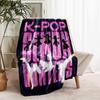 1pc Blanket Kpop Hunter10 Print Design, Lightweight Blanket for Sofa, Bed- Soft &Warm, Gift for All Seasons like Christmas, Halloween
