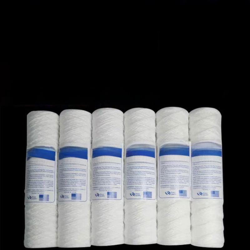 5 Micron Wire Wound Water Filter Element, 10-20 Inch Electroplated Cotton Core