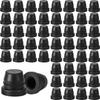 BBTO 60pcs Brake Bleeder Screw Cap Fitting Cap Rubber Dust Cover for Car Motorcycle