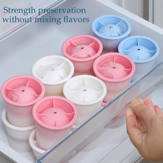 6шт. Форма для льда силиконовая сферическая форма для льда пищевая легкосъемная