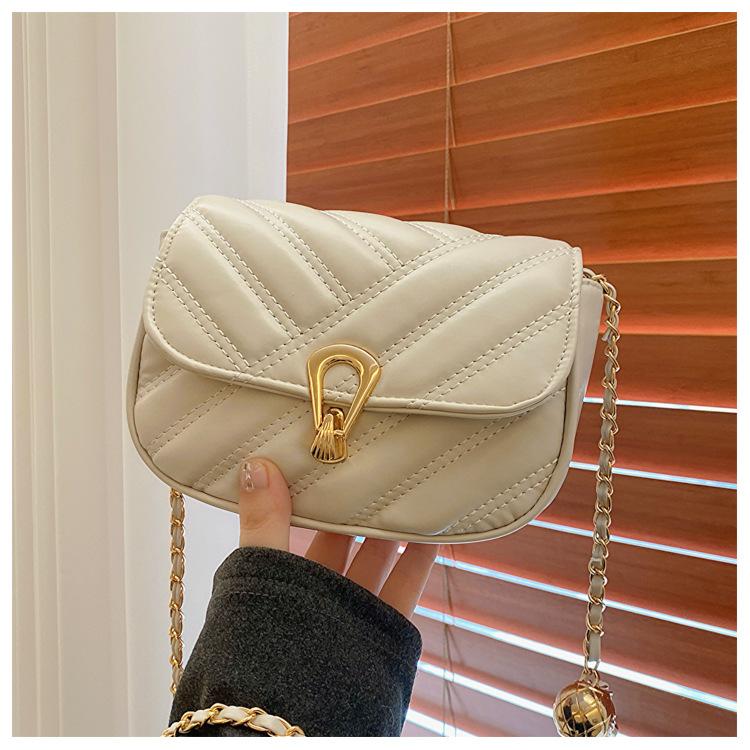 Женская сумка-трансформер с замком в стиле иностранного стиля, с цепочкой из бриллиантов, с вышивкой нитью, маленькая квадратная, с золотым шариком, на одно плечо