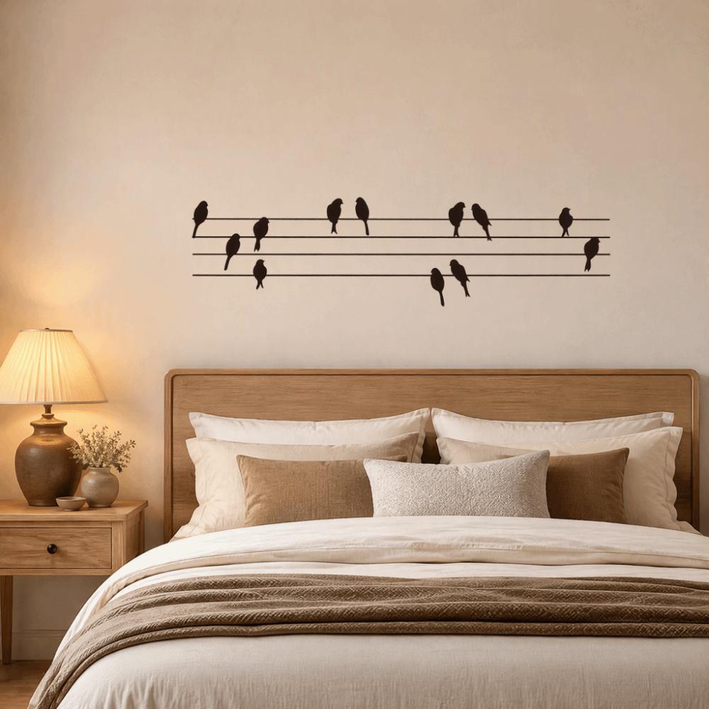 Self-Adhesive Wall Decorative Sticker 45.28×11.81 in Inspirational Quote Decal  Home Decor