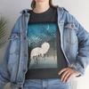 Ohara Koson Art T-Shirt and Kids Tshirt, Egrets and Reeds Print, Vintage Fashion