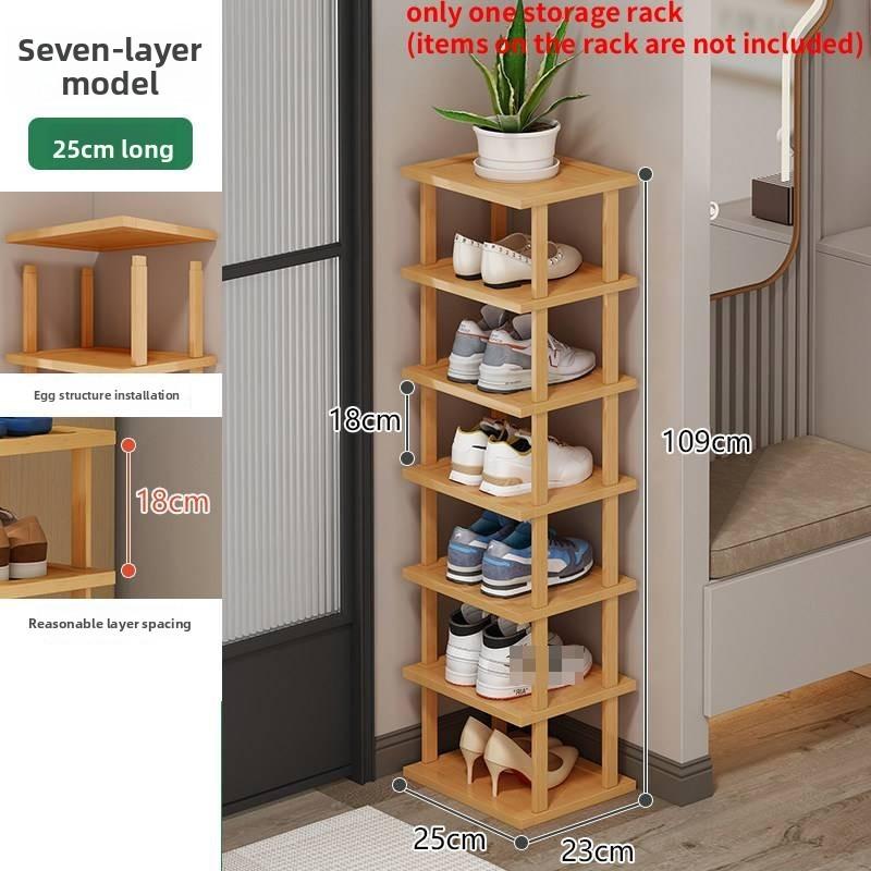 Shoe Rack For Entryway With Multitier Design And Space Saving Storage For Home Use