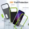 Прочный бронированный ударопрочный чехол для телефона для IPhone 17 Air 16E 15 14 13 12 11 Pro Max Plus Сильный Защитник Невидимый держатель Чехол