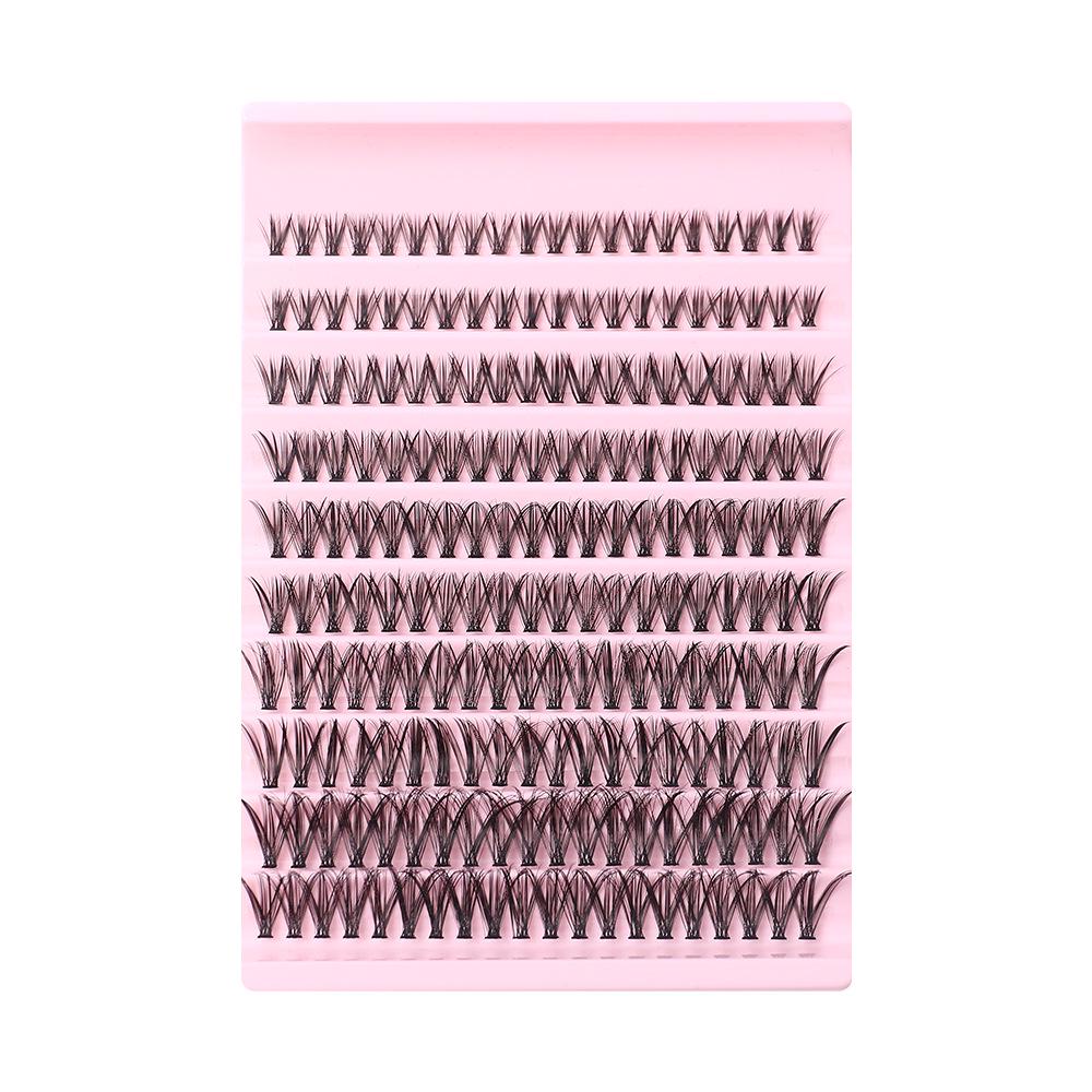 DIY Наращивание ресниц - Сегментированные 30D, 40D, 50D, 80D для самостоятельного нанесения