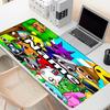 Custom Name Personalized Sprunki Game Pattern Mousepad, Laptop PC Desk Mat, Decorative Desk Mat for Home Keyboard Pad Gift