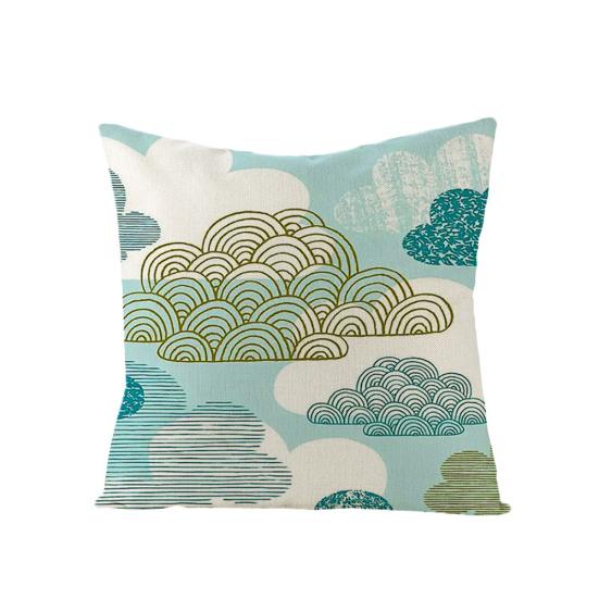 Линия Цветок Рыба Геометрический Узор Чехлы Для Подушек Наволочка Диван Стул Декор