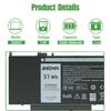 SKOWER 51Wh G5M10 Laptop Battery for Dell Latitude 3150 3160 E5250 E5450 E5550 Series WYJC2 1KY05 451-BBLN 451-BBLL 38Wh RYXXH