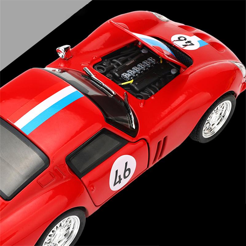 1:32 250 Gto Сплав Спортивный Автомобиль Модель Литье под Давлением Металл Трек Гоночный Автомобиль Транспортные Средства Модель Симуляция Звук и Свет Детская Игрушка Подарок
