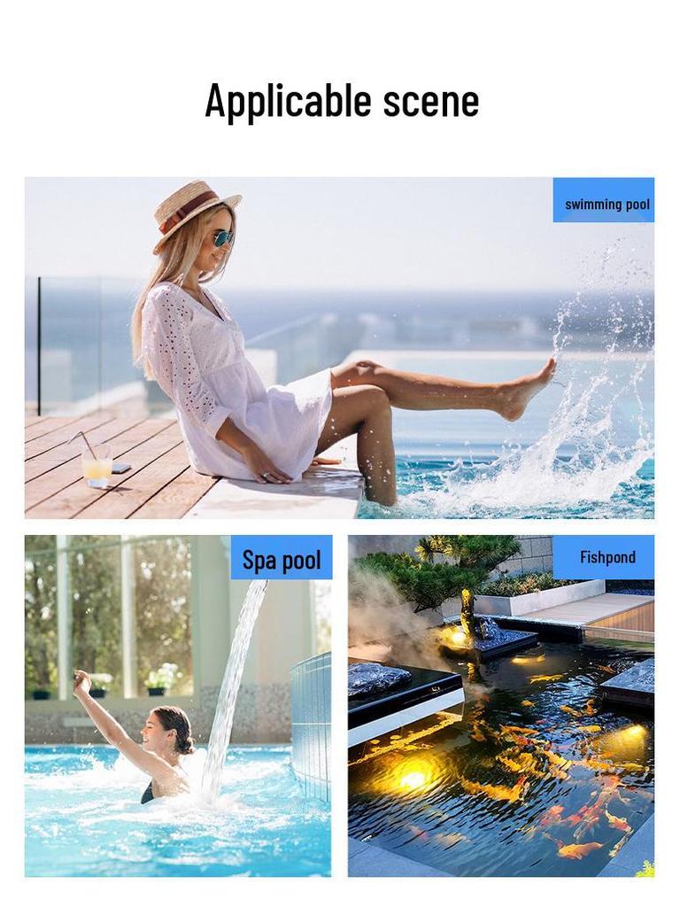 Daiwei Pool Water Filtration & Circulation Pump with Hair Collector for Swimming Pools and Bathtubs