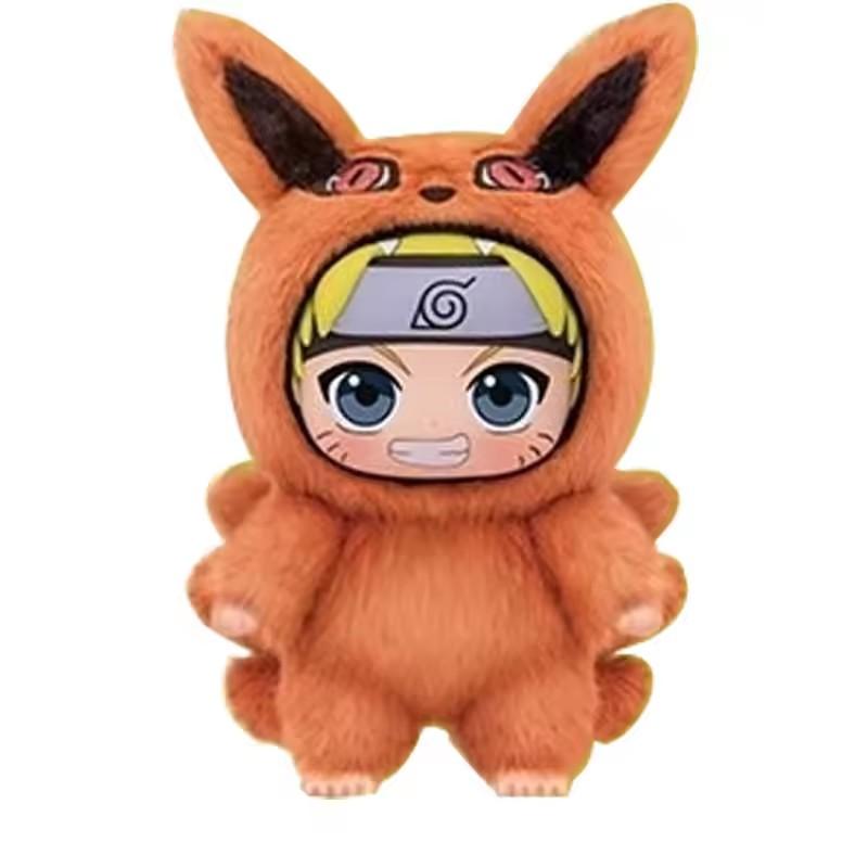 Оригинальный BANDAI Eaki Наруто Узумаки Наруто Слепой Ящик Shippuden Серия Вечеринка Зверей Плюшевая Кукла Аниме Персонажи Милые Игрушки Подарок