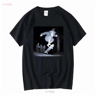 Футболка Skate Wizard с длинным или коротким рукавом, винтажная, стираная, мягкая, повседневная, стильная, с графическим принтом, уличная одежда, топ для повседневной носки