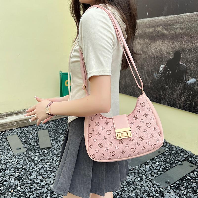 Женская сумка Pea Bag, винтажная женская сумка через плечо, женская сумка с принтом подмышкой