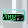 Цифровые светодиодные часы из АБС-пластика, многофункциональный дисплей, настольные часы, новый электронный будильник для спальни