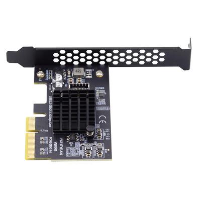 cablecc Адаптер 20 Гбит/с USB Gen2 IDC для передней панели к 4x Express Card для настольной материнской платы 3.2 Type-E USB-C PCI-E