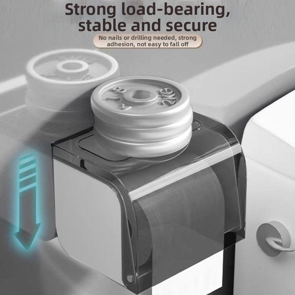 Waterproof Wall Mounted Tissue Case Toilet Roll Paper Dispenser Toilet Room