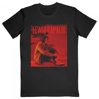 Унисекс Хлопковая Футболка для Взрослых Lewis Capaldi Divinely Uninspired