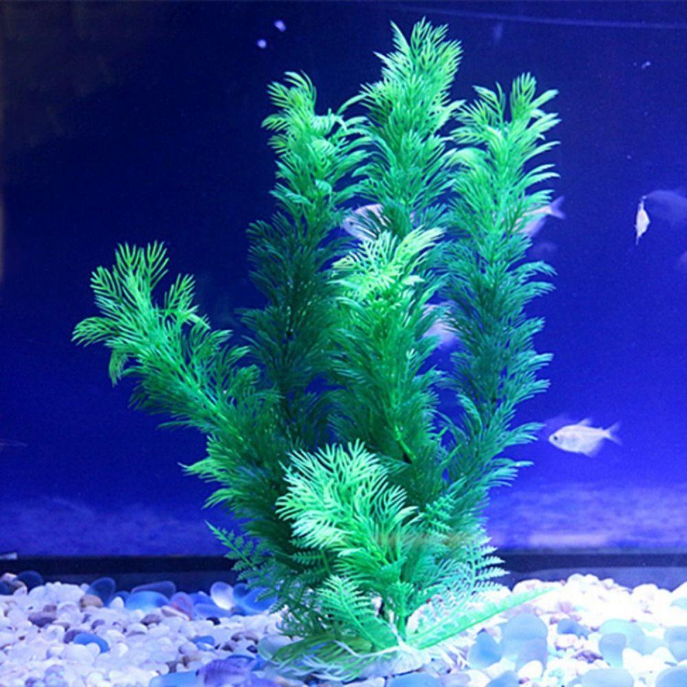 Для декора аквариума, имитация искусственной водной травы, водные растения, водные сорняки, ландшафтные растения