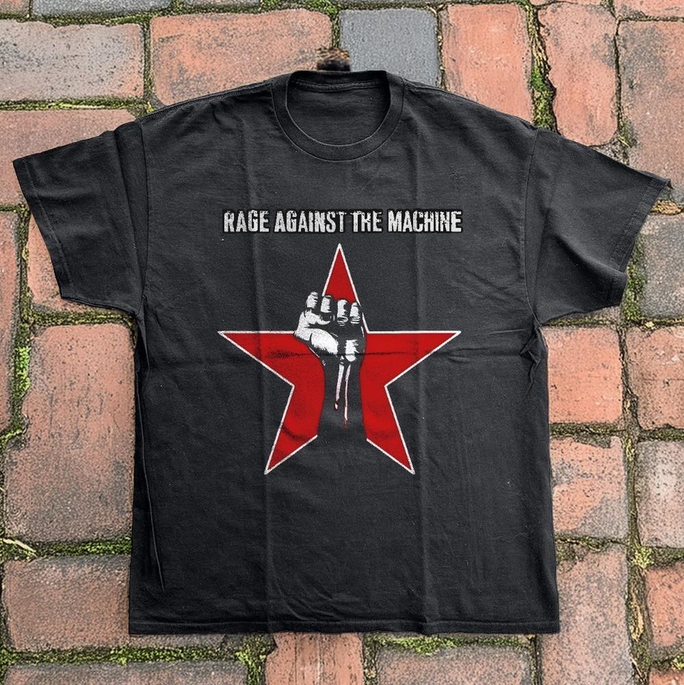 Rage Against The Machine Классическая черная унисекс футболка Размер S5XL Унисекс футболка