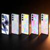 Чехол для телефона в лазерном стиле для Samsung Galaxy A73, A72, A71, A70, A53, A52, A51, Другие, Мягкий черный чехол