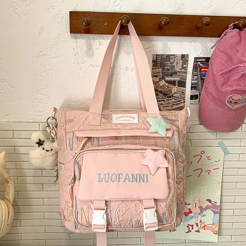 Новый высококачественный рюкзак в колледжском стиле, свежий и милый, для учеников средней школы, легкий, большой вместимости