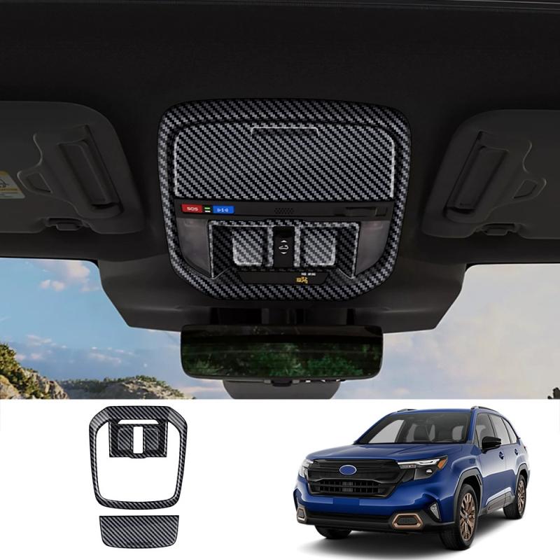 L/RHD For Subaru Forester 2024 2025 2026 center control gear shift front water cup holder trument window rise readlamp cover