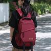 Однотонный школьный рюкзак для студента, женский, большой емкости, дорожный рюкзак, мужской рюкзак для компьютера