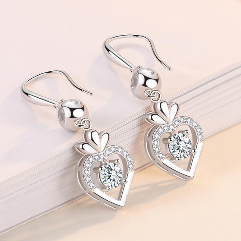 Lindon Copper Alloy Zircon Earrings Drop Earrings For Women Wedding Party Gifts