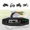 Newest Motorcycle Speedometer Oil Gauge Tachometer Universal Digital Meters Instrument Cluster Turn Signal Light Indicator
