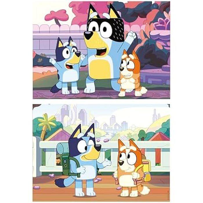 Пазл - EDUCA - Пазл Блуи - Набор из 2 Пазлов - 20 деталей - Переработанный картон