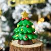 Creative Christmas Gifts Mini Cute Animals Christmas Tree Tabletop Ornaments Santa Claus Decorative Gifts