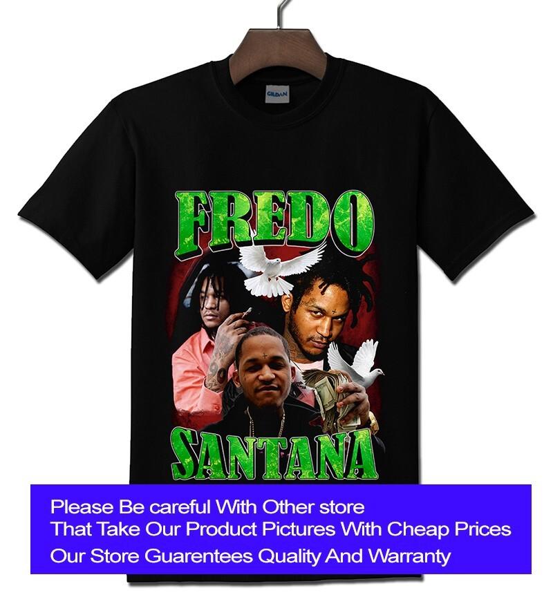 Футболка Fredo Santana, Новая футболка, Папа, Сын, Подарок отцу Футболка, размер S - 5XL Унисекс Футболка