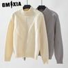 Knitwear Women's Fall Winter Knitwear Base Loose Plus Size Pullover Half Turtleneck Sweater Women's